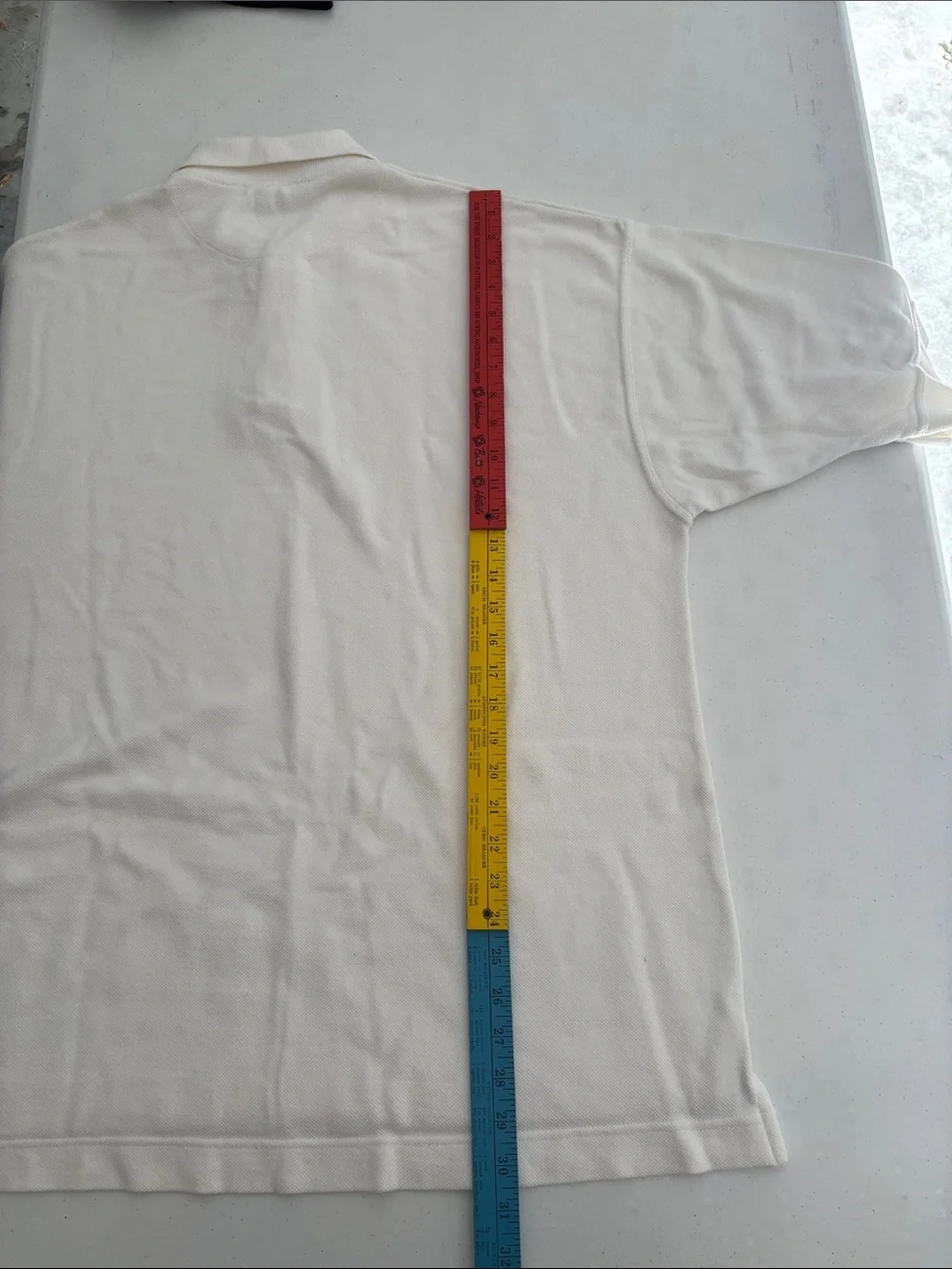 Levi's White Short-Sleeve Polo Shirt Jeans Wear